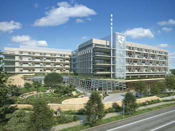 The $1 billion Lucile Packard Children’s Hospital Stanford expansion recently celebrated the completion of its structural steel.